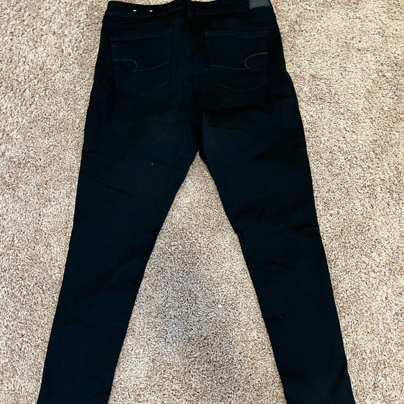 American Eagle Next Level Stretch Black Jegging Size 18 Long - Picture 2 of 5